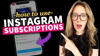 Instagram Subscriptions For BEGINNERS Full Guide [upl. by Granoff]