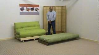 Oxford Pine Futon Sofabed [upl. by Kanya]