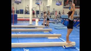 Katelyn Ohashi  Twist on beam  September 2014 [upl. by Stesha777]