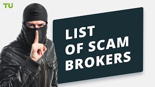 Forex trading scams  List of scam brokers [upl. by Mickie4]