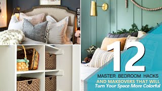 12 Small Master Bedroom Makeover Ideas [upl. by Bergmans]