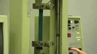 Fabric Testing  Tensile Strength Test [upl. by Ehudd]