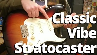 Squier By Fender Classic Vibe 60s Stratocaster Review [upl. by Lupee]