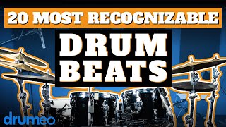 The 20 Most Recognizable Drum Beats [upl. by Draper205]