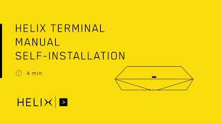 Helix tutorial  How to install the Helix TV terminal [upl. by Ezri685]