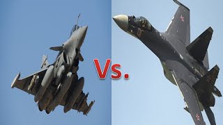 French Dassault Rafale Vs Russian Sukhoi Su35 [upl. by Areit833]