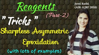 Sharpless asymmetric epoxidation trick  Reagents Part2 for CSIRNET GATE IIT JAM 2019 [upl. by Hollis742]