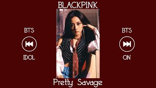 Kpop Playlist BLACKPINK amp BTS Boss Songs [upl. by Audras]