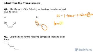 Identifying Cis–Trans Isomers [upl. by Glynnis318]