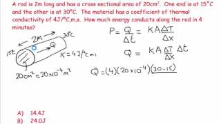 48R4  Thermal Conductivity 1  numerical [upl. by Swartz]