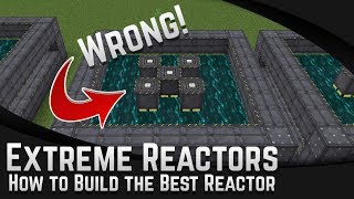 Extreme Reactors Tutorial How to Build the Best Reactor Setup  Modded Minecraft [upl. by Tiphane]