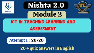 Nishtha 20 Module 2 answers  ICT in teaching learning and assessment  kasec2 [upl. by Hamnet]