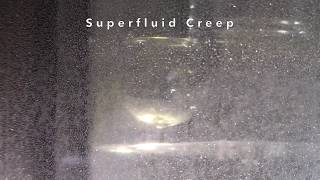 Demo 22801 Superfluid Helium [upl. by Valerie]