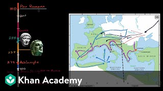 Fall of the Roman Empire  World History  Khan Academy [upl. by Hallimaj]