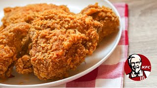 How To Make KFC Fried Chicken  Recipe Secret Revealed [upl. by Ellissa511]