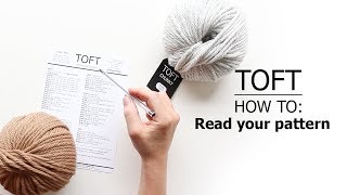 How To Read Your Pattern  TOFT Crochet Lesson [upl. by Ayet]