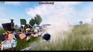 Roblox Waterloo  HISTORICALLY ACCURATE BATTLE [upl. by Oirretna338]