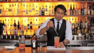 How to make a Cointreau Blush cocktail  by Cointreau [upl. by Omrelliug]