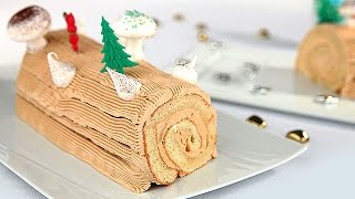 Recette de la Buche de Noël traditionnelle [upl. by Livvyy]