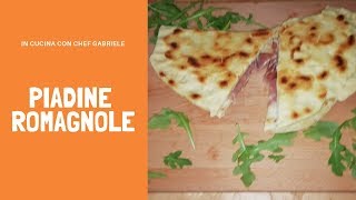 Ricette Regionali Piadine Romagnole EMILIA ROMAGNA [upl. by Lerim]