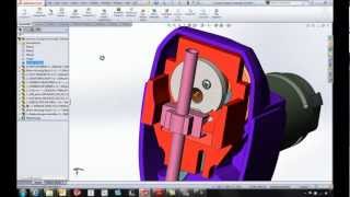 SOLIDWORKS 2013  Find the Center of Gravity [upl. by Ayotol240]