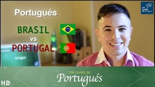 Portugués de BRASIL vs PORTUGAL  Principales diferencias  Acento portugués y brasileño [upl. by Vincelette]