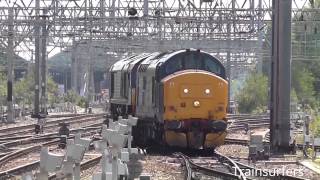 Crewe Station at its very best in 2014  HD [upl. by Ellennoj]