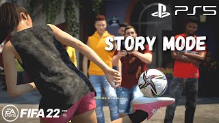 FIFA 22  Story Mode PS5 4K Gameplay [upl. by Yecac688]