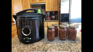 Pressure Canning Pinto Beans in the Presto Digital Canner [upl. by Airtened33]