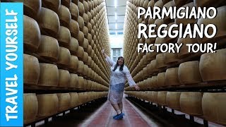 Parmigiano Reggiano Cheese Factory Tour [upl. by Simmie]