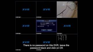 XVR DVR 8 CHANNEL REMOTE VIEW MOBILE SETUP QR CODE  V1 [upl. by Petromilli588]