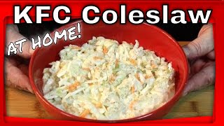 How to Make KFC Coleslaw at Home [upl. by Yelroc]