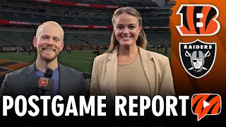 Postgame Report Joe Burrow’s 5 Touchdowns Lead Bengals to WIN Over Raiders [upl. by Moritz]