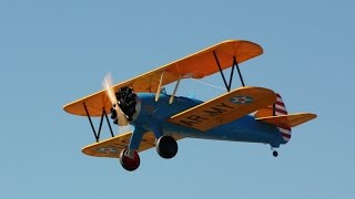 Maxford USA 15 Boeing PT17 Stearman RC Model ARF [upl. by Cooper]