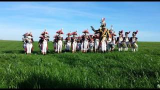 Les Grenadiers de la Vieille Garde à Waterloo [upl. by Pavier]