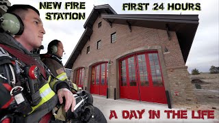 First 24 Hours in a New Fire Station  A Day in the Life [upl. by Buskirk]