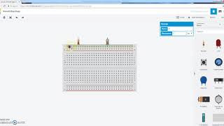 Tinkercad y manejo de protoboard 1 [upl. by Koffman]