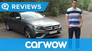 Mercedes EClass Saloon 2018 review  Mat Watson Reviews [upl. by Anailuig]