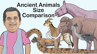 Prehistoric animals size comparison Brahmanandam vs Monsters [upl. by Elsy]