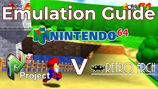 Nintendo 64 at 4K  FULL Project 64 AND RetroArch Emulation Setup comparison and GAMES Guide [upl. by Jollenta297]