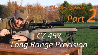 CZ 457 Long Range Precision 22 Rimfire REVIEW Part 2 [upl. by Kania]