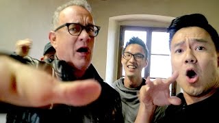 Rapping with Tom Hanks [upl. by Anneehs]