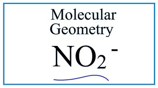 NO2  Molecular Geometry  Shape and Bond Angles [upl. by Atihana88]