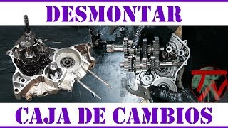 Desmontar CAJA de CAMBIOS moto 🛵🛠 [upl. by Dnalrah386]