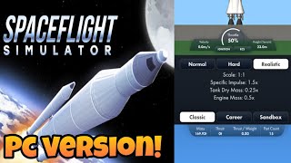 Spaceflight Simulator Steam version [upl. by Idak]