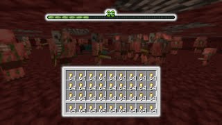 TURTLE EGGLESS PIGMAN FARM  Minecraft Pigman Farm Tutorial [upl. by Porcia]