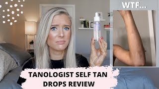 Tanologist Face  Body Self Tan Drops Review Demo Before amp Afters How to Apply Self Tanning Drops [upl. by Eniluqcaj919]