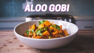 ALOO GOBI  Indian style potatoes and cauliflower in a creamy sauce [upl. by Earas]