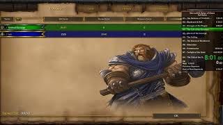 Warcraft 3 Reign of Chaos full game speedrun in 42251 41755 IGT [upl. by Lorelie]