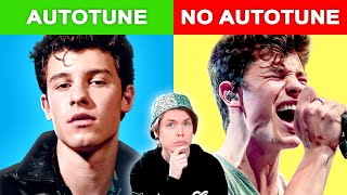 Autotune vs No Autotune Shawn Mendes Beyoncé amp MORE [upl. by Danczyk]